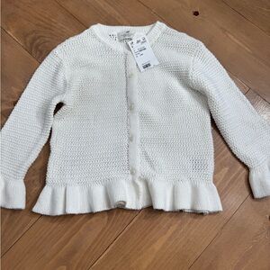 H&M White Kids Sweater